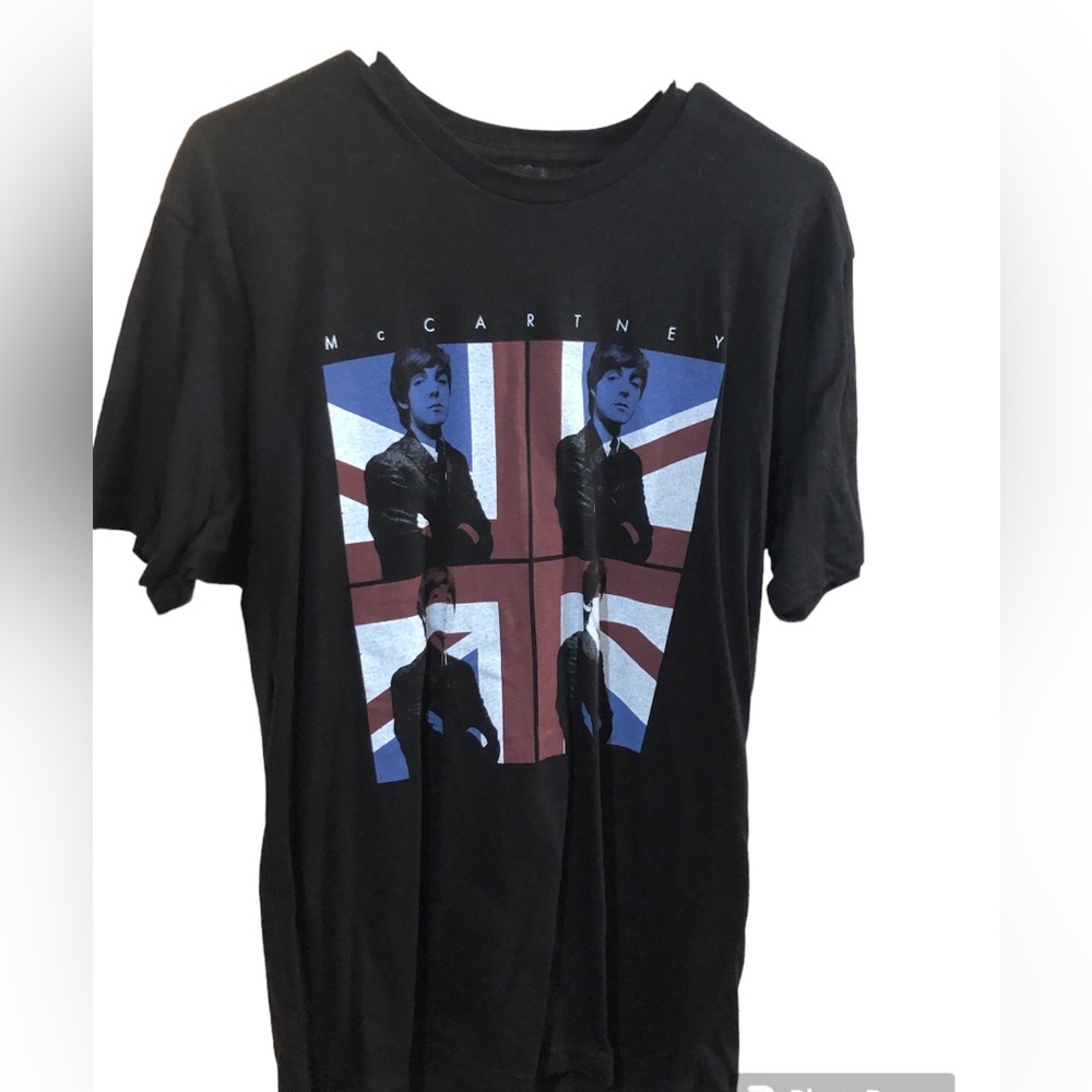 2012 PAUL McCARTNEY Tour Shirt Unisex Sz. (L) The Beatles - WINGS